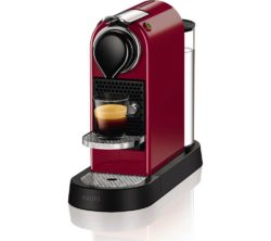 NESPRESSO by Krups CitiZ Coffee Machine - Red